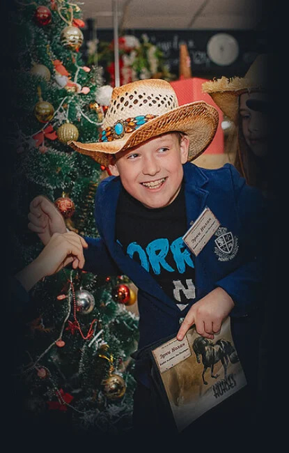 Новый год в школе в Ижевске.